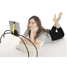 Регулируемая подставка для планшета для кровати дивана или любой неровной поверхности портативный и гибкий держатель для телефона и ПК с паучьи ноги