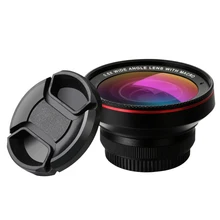 HD профессиональный оптический стеклянный объектив для мобильного телефона 0.6X 0.45X Супер широкоугольный 15X макрообъектив камеры для iPhone Android Lentes