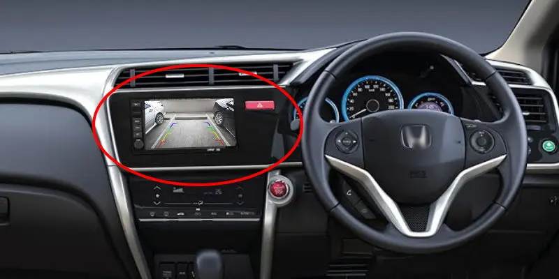 Car Rear View Camera RCA Adapter Wire For Honda City / XR V XRV 