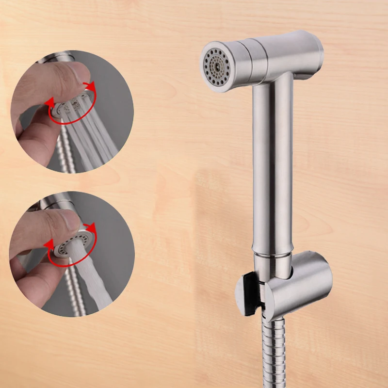 Toilet Handheld Bidet Spray Shower Head Douche Kit Shattaf Bathroom