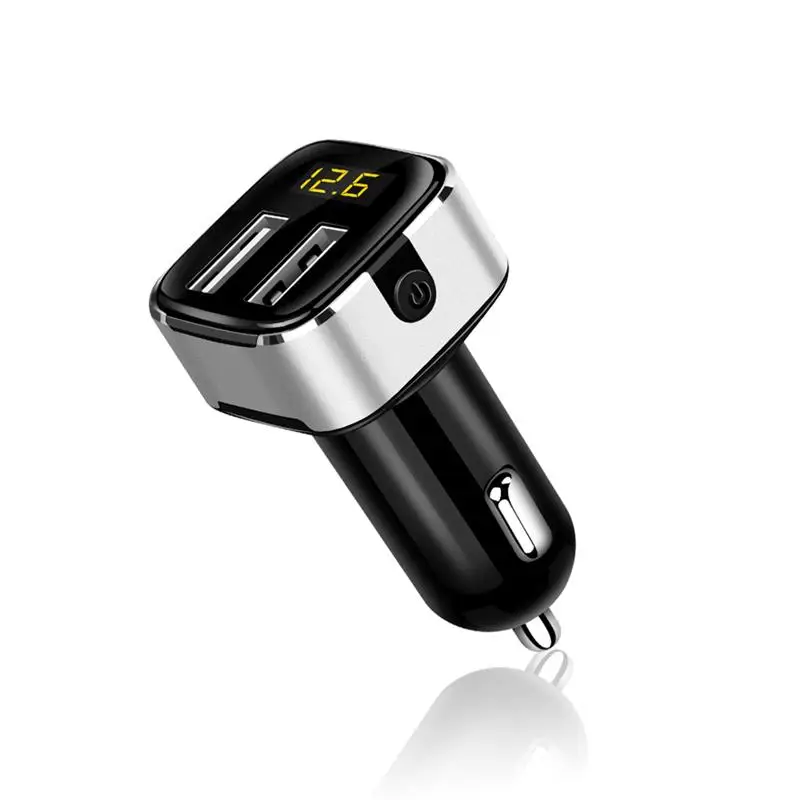 Цифровой 15 5 W 12V-24V Авто двойной Порты USB Зарядное устройство 5V 3.1A Max гнездо