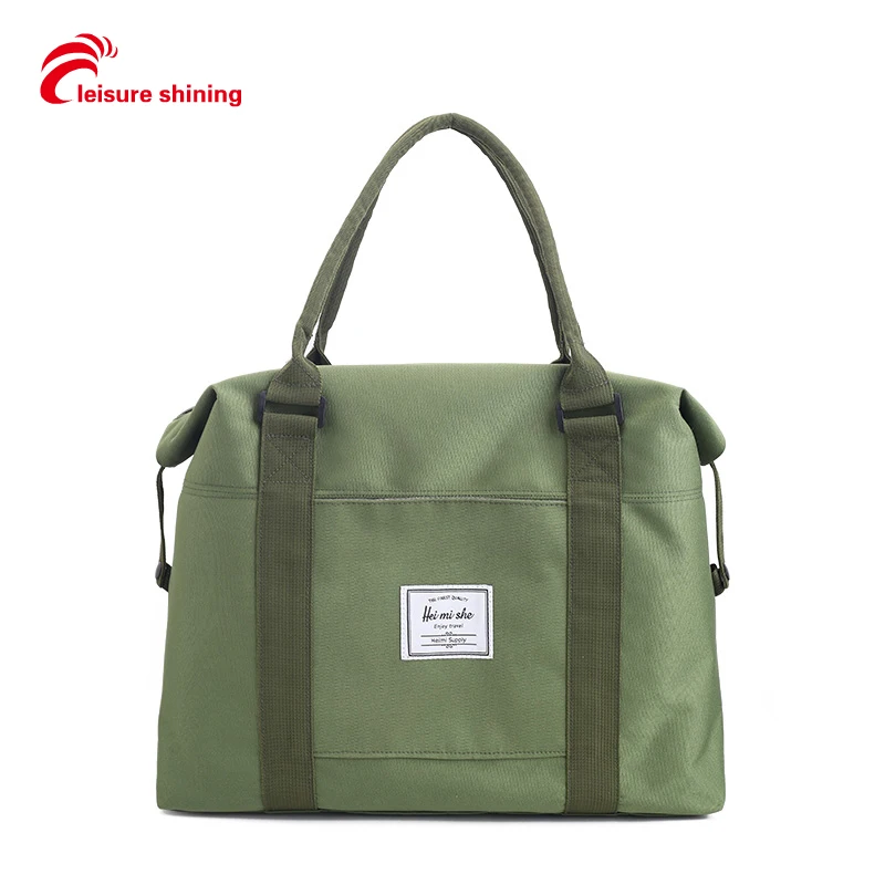 

Men and Women Big Bag Portable Large Capacity Gym Bag Shoulder Bag Boarding Luggage Aslant Women's Bag