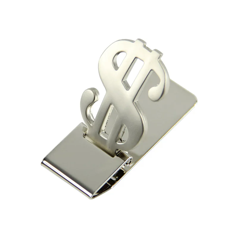 Metal Money Clip Slim Money Clip Stainless Steel Cash Bills Credit New Dollar Design