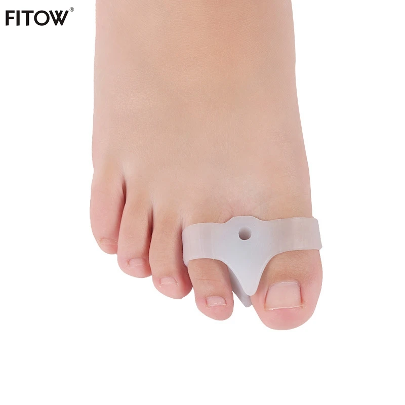 

5 Pairs/Upgraded Bicyclic Hallux Flutter Overlap Toe Separator SEBS Toe Cushion