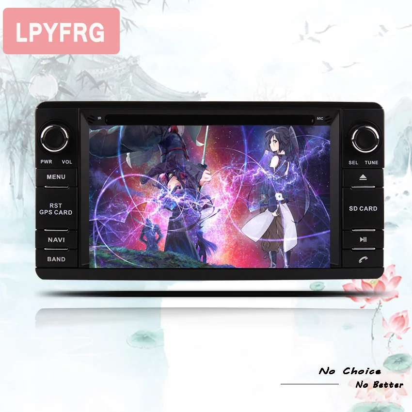 Top 2 Din 1024*600 Android 9.0 System 8 Core Car GPS DVD Head Unit for Mitsubishi Outlander Lancer ASX Pajero 2013 - 2016 Multimedia 5