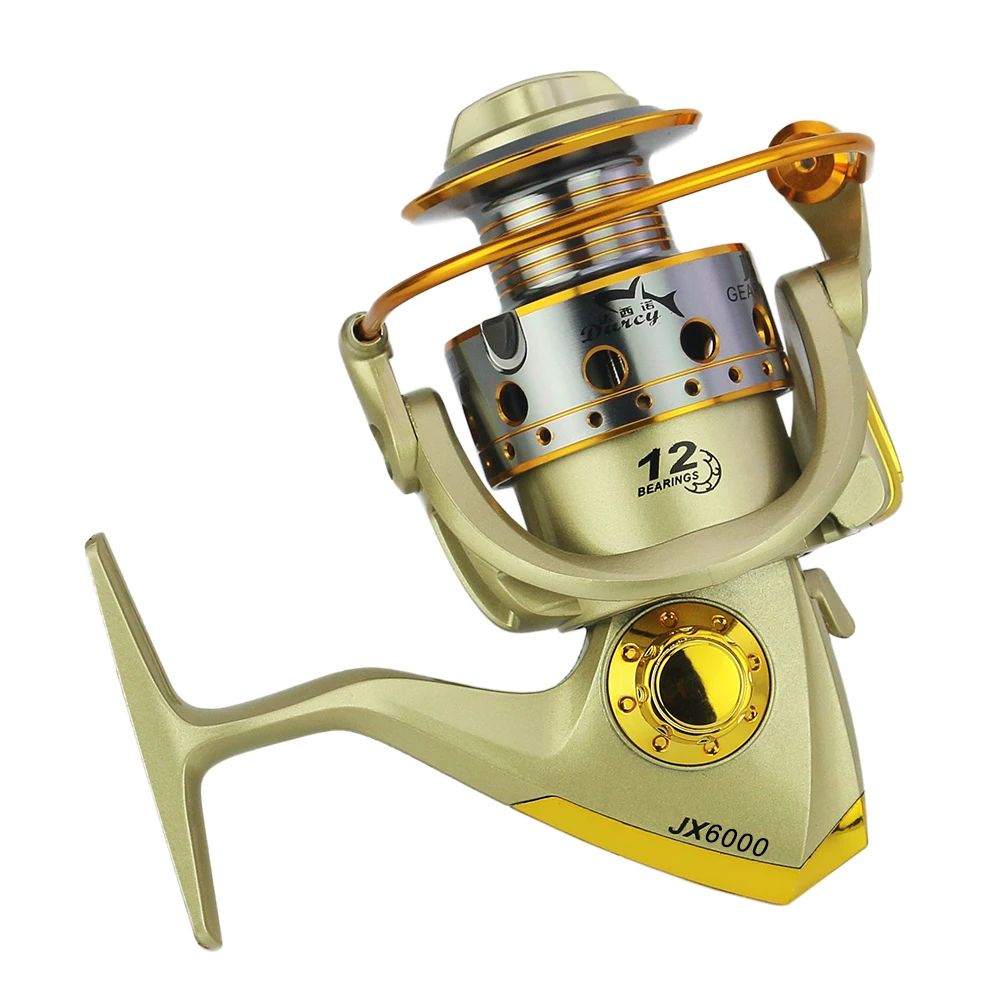 12 BB Fishing Spinning Reel Left/Right Collapsible Handle Fishing Reel