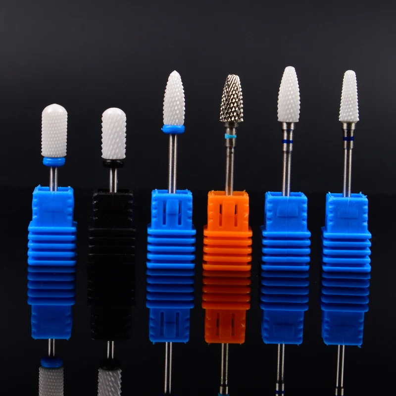 

Optional Ceramic Nails Drill Bit For Electric Manicure Machine Accessories Nail Art Tools Electric Manicure Cutter Nail Files