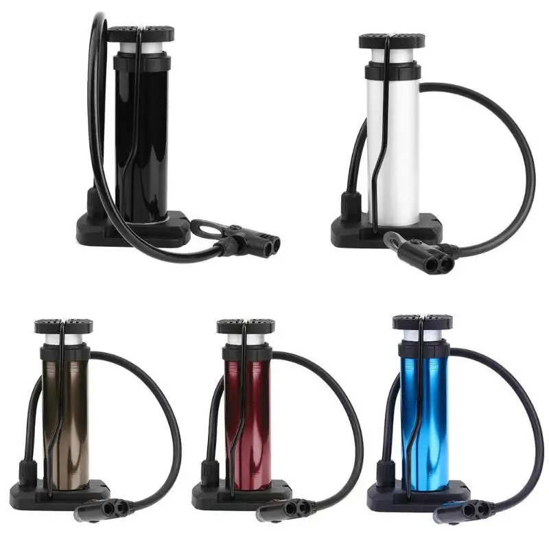 Mini Portable Floor Pump Aluminum Alloy Wide Application Universal Non