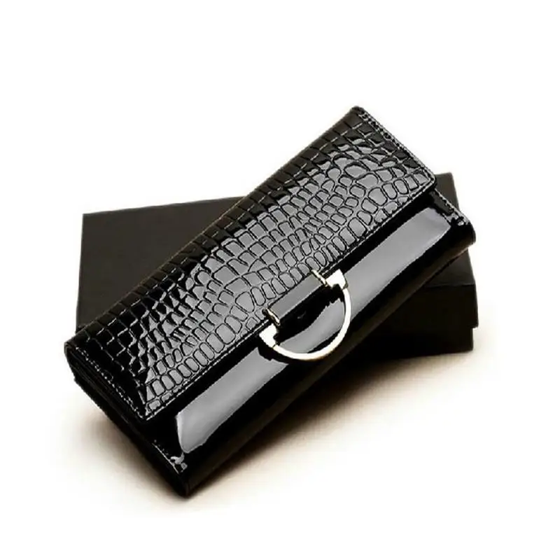 

2016 luxury brand women wallets genuine leather coin purse famous brand long womens purses 100% real leather wallet card holders