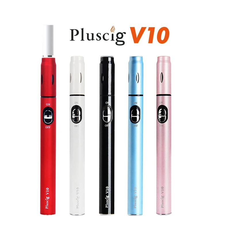 Pluscig V10 vape ручка 900 мАч батарея наборы электронных сигарет Совместимость с брендом IQO нагревательный табачный Стик(обновление