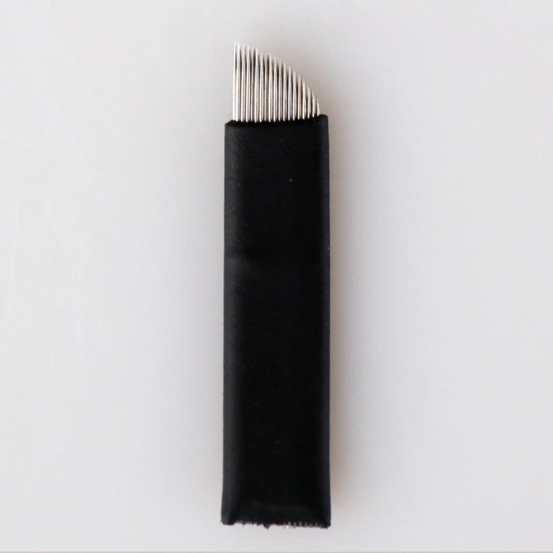 

50pcs Micro Blade Double Row 18Pins High Quality Disposable Eyebrow Tattoo Needles Accessories For Permanent Makeup