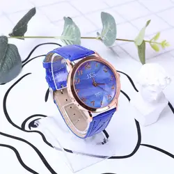 DISU для женщин часы роскошный досуг набор шнека кожа сталь кварцевые женские часы модные часы 2019 Relogio Feminino