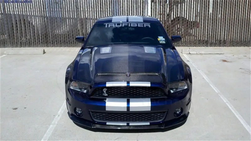 Авто-Стайлинг капот из углеродного волокна подходит для 10-14 Mustang Шелби GT500 GT V6 Tru углерода A53KR Стиль ОЗУ воздушный колпак капот