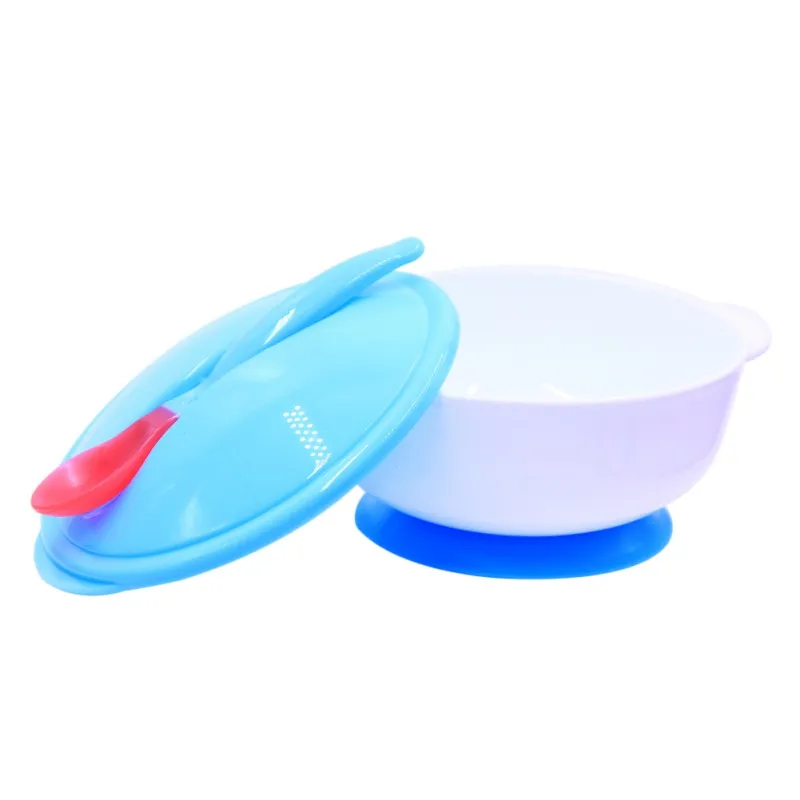 Baby Feeding Tableware with Feeding Spoon Dishes Bowl Kids Child Lid Toddler Training Plate Children Sucker Learnning Baby Feeding Tableware with Feeding Spoon Dishes Bowl Kids Child Lid Toddler Training Plate Children Sucker Learnning