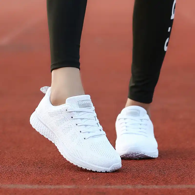 womens white sneakers casual