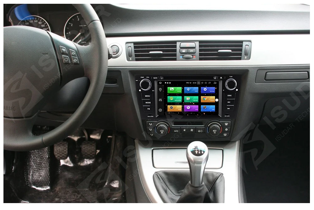 Clearance Isudar Car Multimedia Player GPS 1 Din Android 8.0 For BMW/3 Series E90/E91/E92/E93 Canbus Wifi Bluetooth Radio DVD Player DSP 10