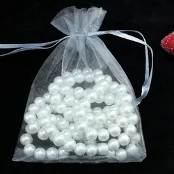 200 шт./лот серый органзы сумки 13x18 см Drawstring подарок сумочки для подарков для гостей вечеринки для конфет и ювелирных изделий упаковки и