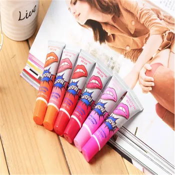 

6Pcs Tattoo Magic Color Mask Tint Long Lasting Waterproof Lip Peel Off Lipstick Full lips Gloss Women Make Up Cosmetics Dropship