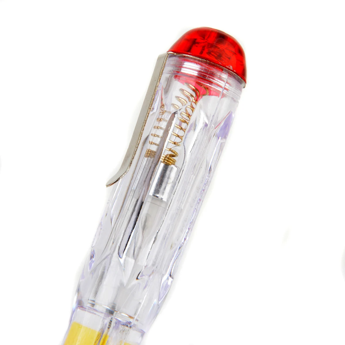 1pc 100-500V LED Electric Test Tester Pen Screwdriver Multifunctional Household Test Pencil Voltage Detector Probe 137mm Mayitr