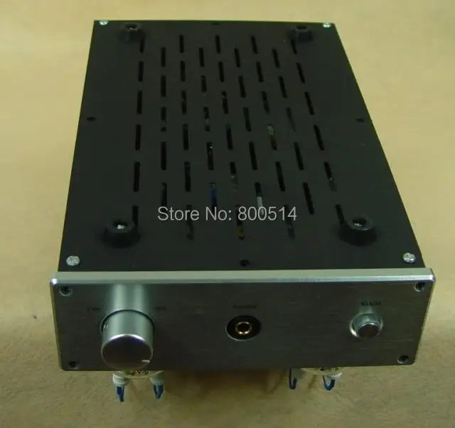 Finished 6n2 + Fu32 vacuum tube amplifier / 
