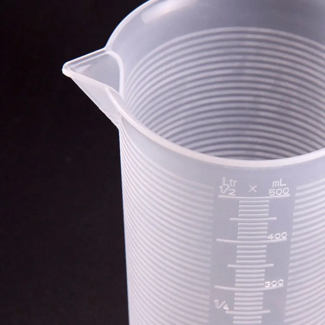 JX-LCLYL Plastic Liquid Measuring Jug Cup Graduated Surface Cooking Bakery Kitchen Lab