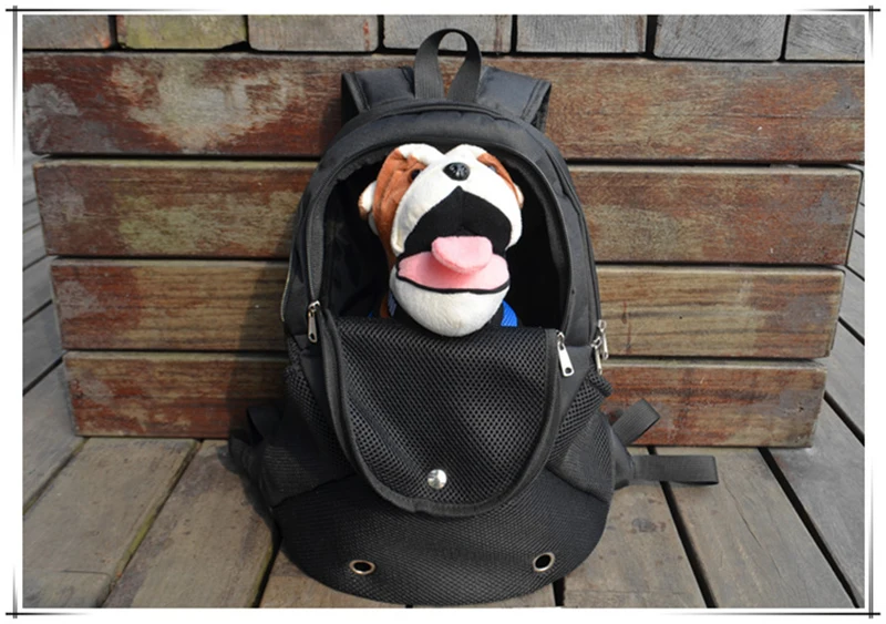 Портативный путешествия Pet Dog Front Bag Head Out с двойным плечом Pet Dog Carrier Рюкзак Открытый дышащий Mesh Pet Рюкзак сумка переноска для собак переноска для животных сумка переноска для кошек переноски для собак