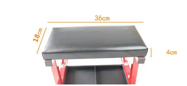 C Frame Car Repair Roller Seat Padded Mechanics Roller Creeper