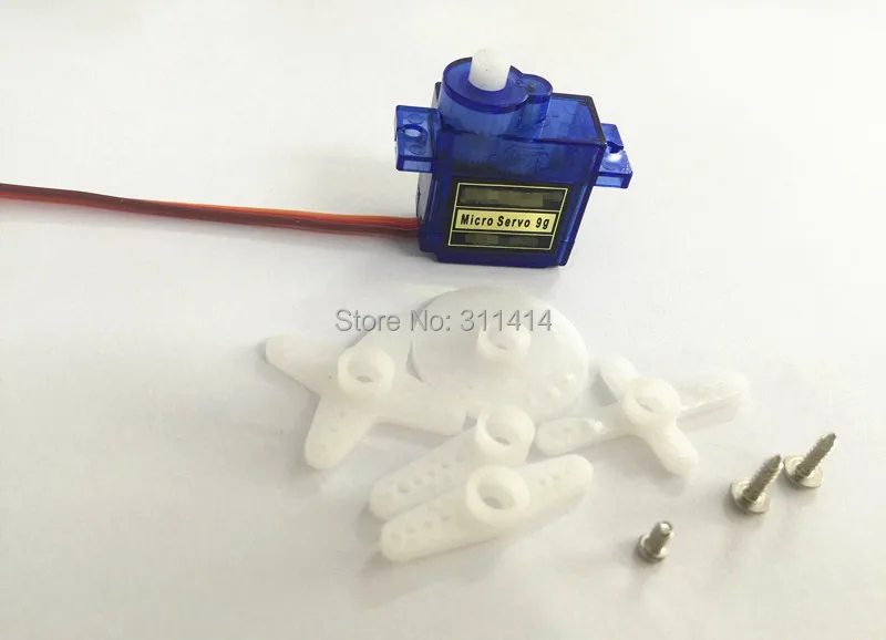 

2pcs/lot 9g Servo Micro Servo 360 Degree Continuous Rotation Micro RC Quadcopter Servo For RC Car Boat Robot Drones Model