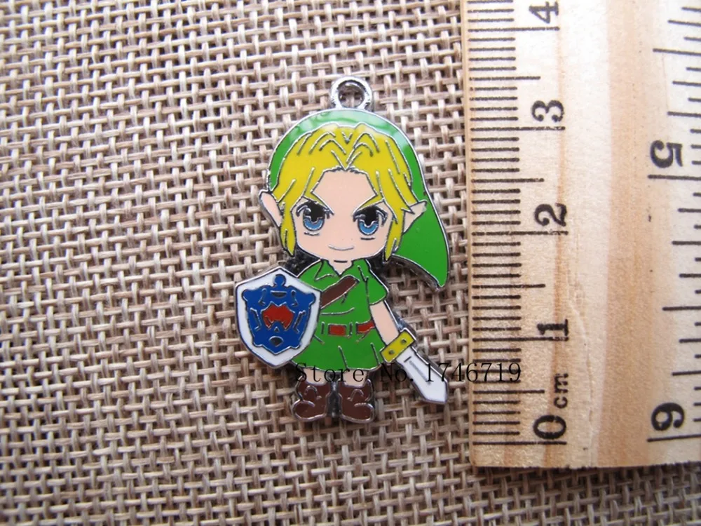 

Hot Sale 20 pcs Cartoon Japanese Anime Metal Charms DIY Jewelry Making Pendants Accessories For Best Gift D-91