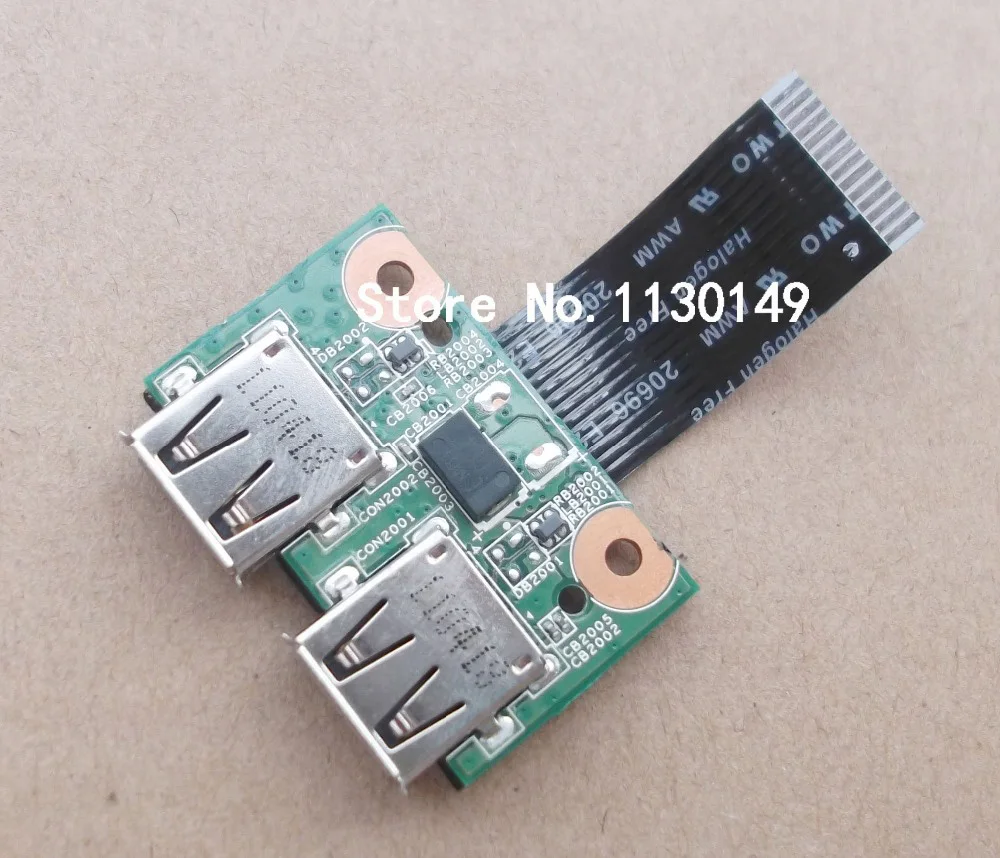 

Free shipping !! NEW for HP CQ43 G43 430 431 435 436 USB Power Button Board with cable
