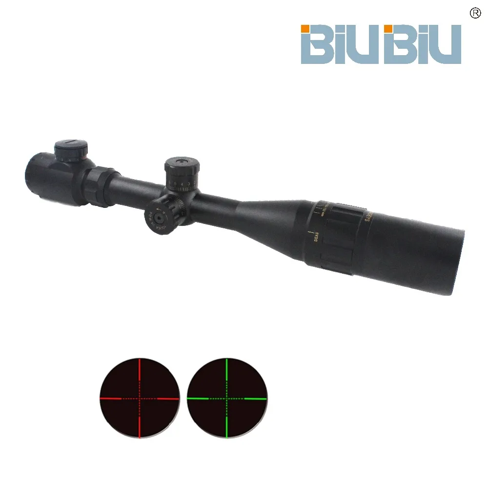 BIUBIU 4-16X44 Тактический прицел Оптический Снайпер олень охотничьи прицелы Airgun
