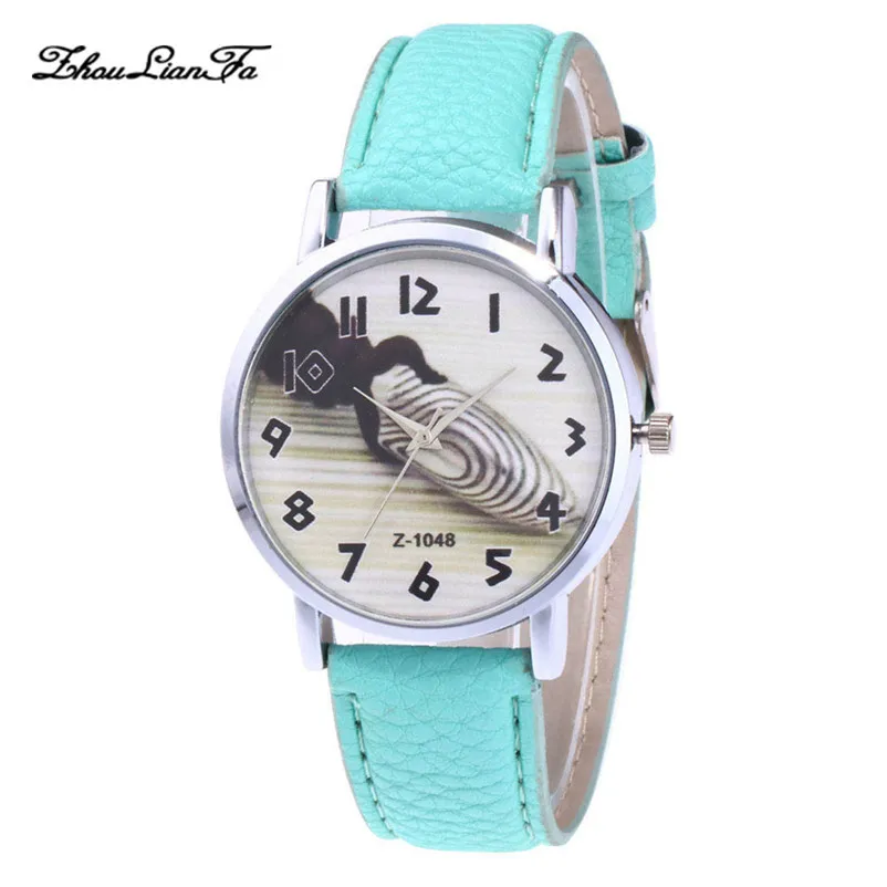 HOT!Newly Design Watch Women casual watches Leather band Alloy Quartz Analog Watches Clock Bracelet relogio feminino A20  (3)