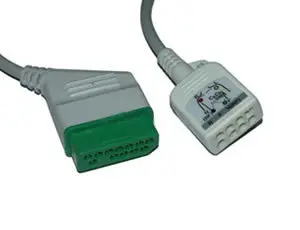

Compatible Nihon Kohden ECG trunk cable JC-906P
