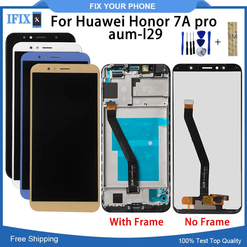 Для huawei для Honor 7A pro aum-l29 AUM-L41 ЖК сенсорный экран дигитайзер сборка Бесплатная доставка Замена для Honor 7A pro