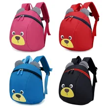 Plush Backpacks Anti-lost Kids Baby Bag Cute Animal Dog Children Backpacks Kindergarten Bag Aged 1-3