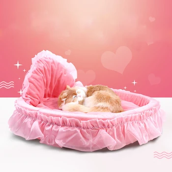 

Pets cat and Dog Bed Cat Bed Soft Pet Pad Cushion Pet Mat Dog House Furniture Puppy Blanket Pet Bed Removable Small Medium Dogs