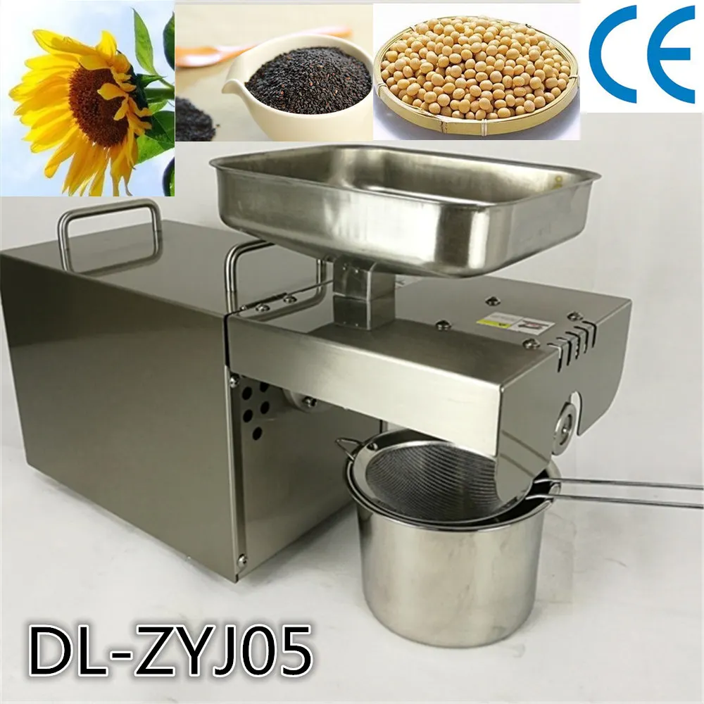 Automatic Edible Oil Press Machine Home Oil Extraction Machine Peanut
