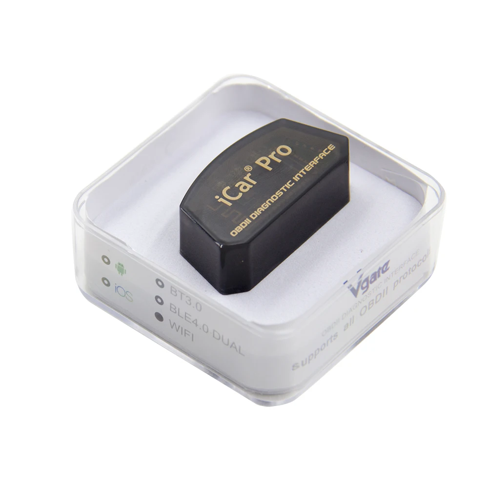 Автомобильный диагностический сканер Vgate iCar Pro OBD2 Bluetooth 4 0/Wi Fi для