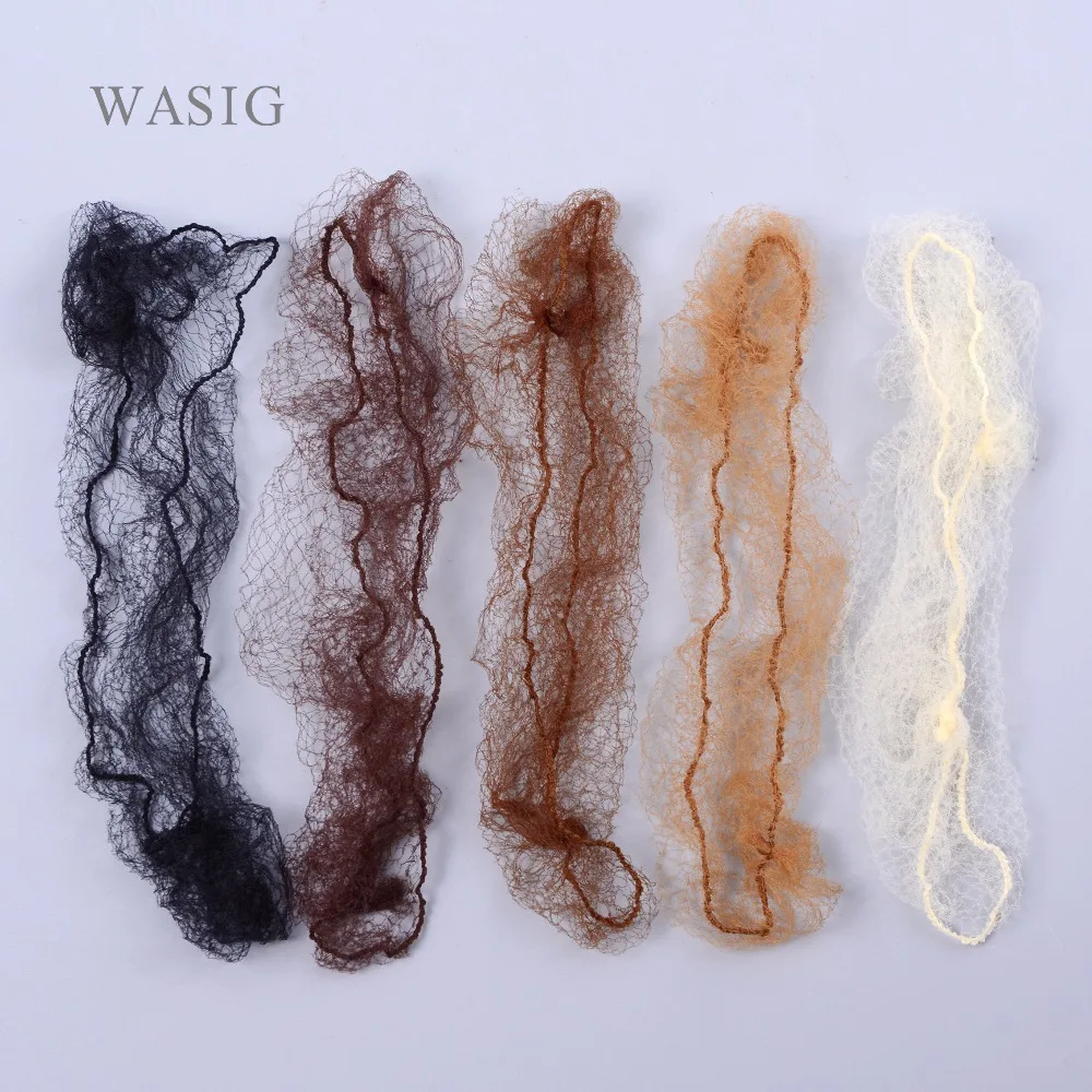 100 PCS Top Quality Nylon Hair Net Star Dance Recital Buns / Hair Extension Weaving Cap Five Colors Hairnets