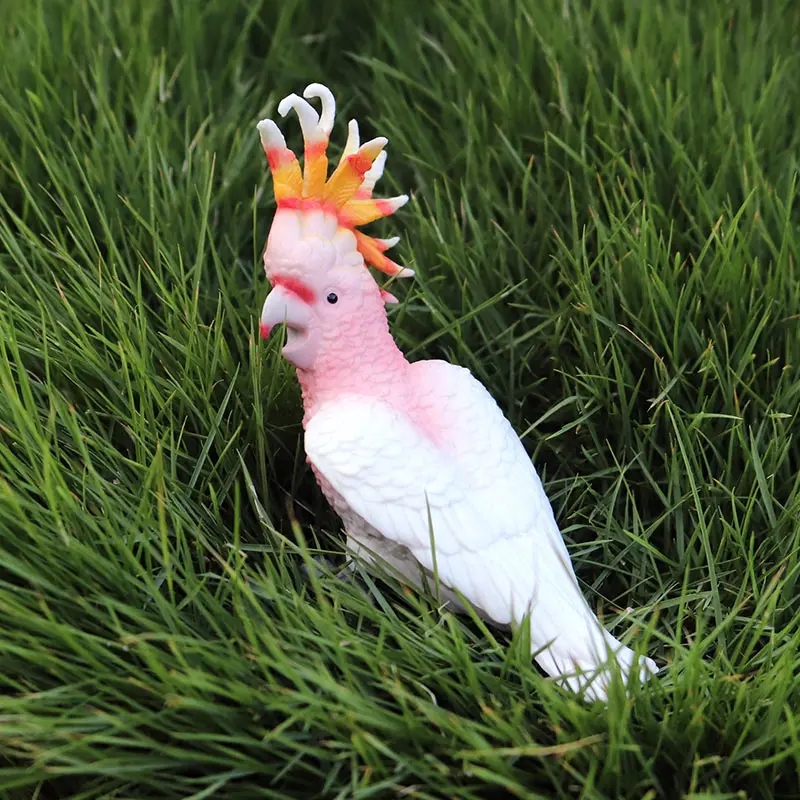 Details about   10 Piece Toy Mini Bird Model Set Flamingo Parakeet Simulation For Kid Gift 