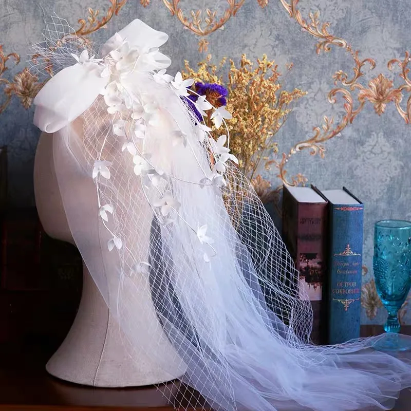 High Quality Bridal Short Wedding Veill Brides Hair Accessory Wedding