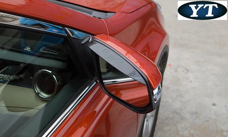 

Auto rear view mirror rain shield deflector For Toyota RAV4 2014-2016 ,2pcs/lot,car styling