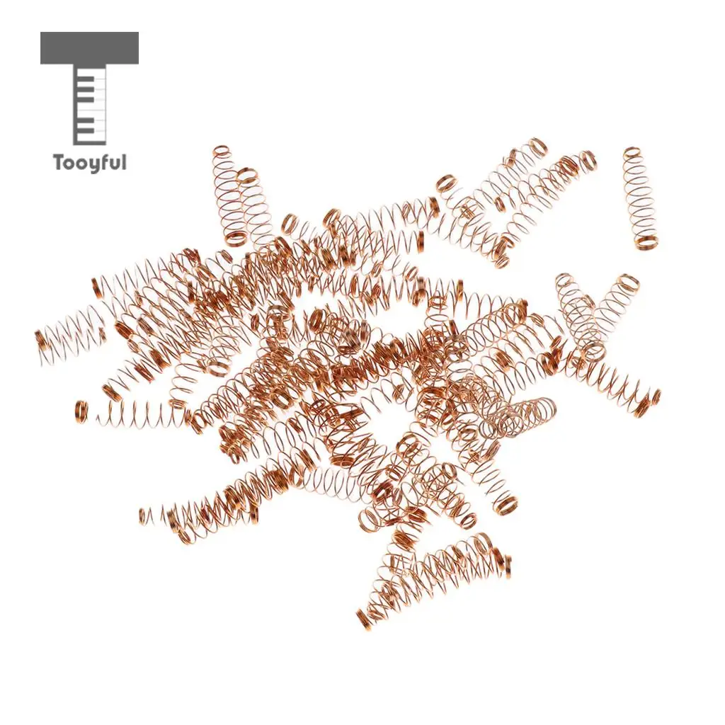 Tooyful 90pcs Copper Jack Springs for Upright Piano Replacement Parts 26mm
