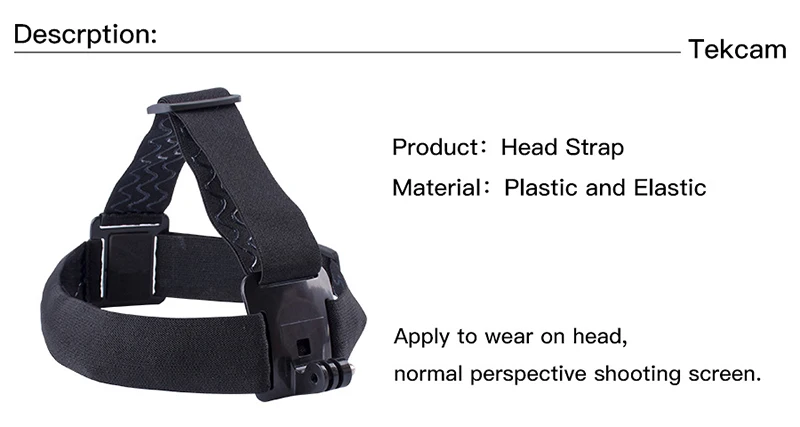 gopro sjcam xiaomi yi action camera accessories head strap1