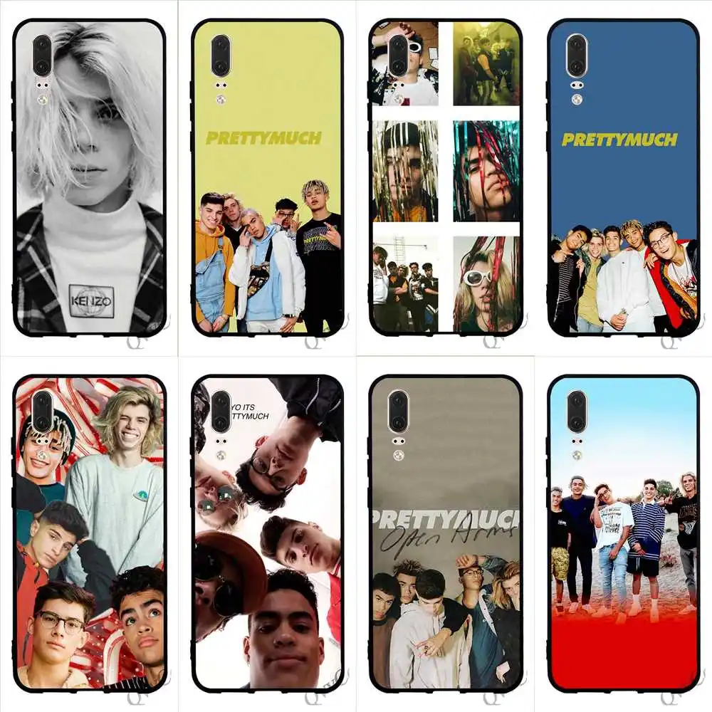 

Print PRETTYMUCH Phone Cover for Huawei Mate 20 Case 10 Pro P8 P20 P10 P9 Lite Mini P Smart Cases Back