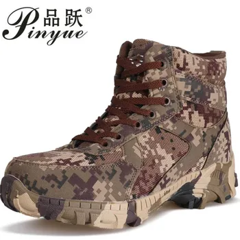 

Winter Autumn Men Military Tactical Boots High Quality Special Desert Combat Ankle Boats Fashion Wool weather boots