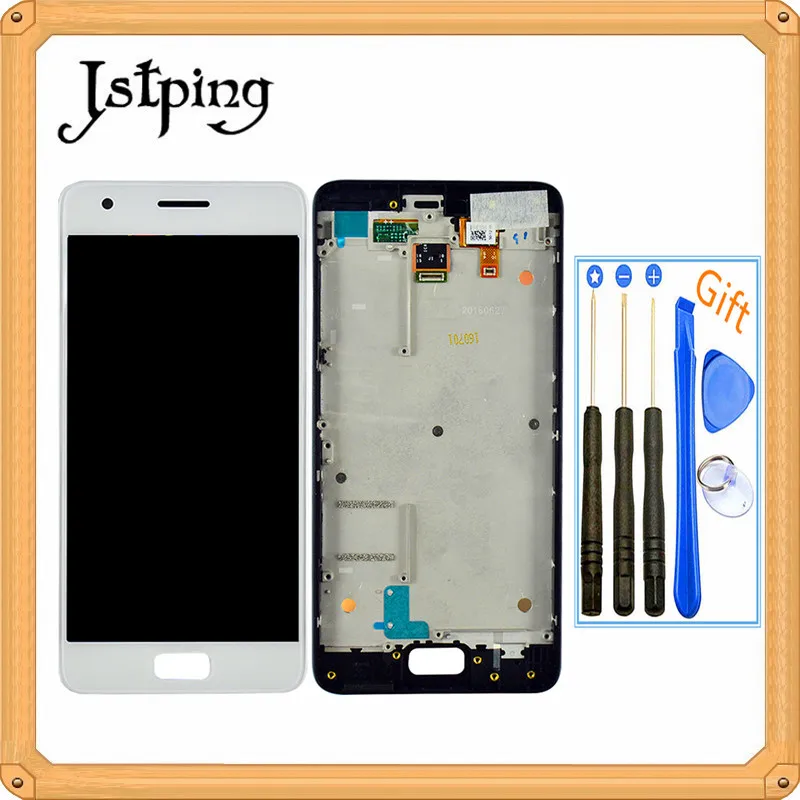 Jstping 5 дюймов полный ЖК экран для Lenovo ZUK Z2 дисплей Панель в сборе рамка с сенсорным