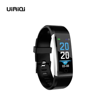 

UiRiQi Smart Wristband Fitness Tracker With Heart Rate Blood Pressure Monitor Bracelet For Smart Phones Smart Watch Clean Stock