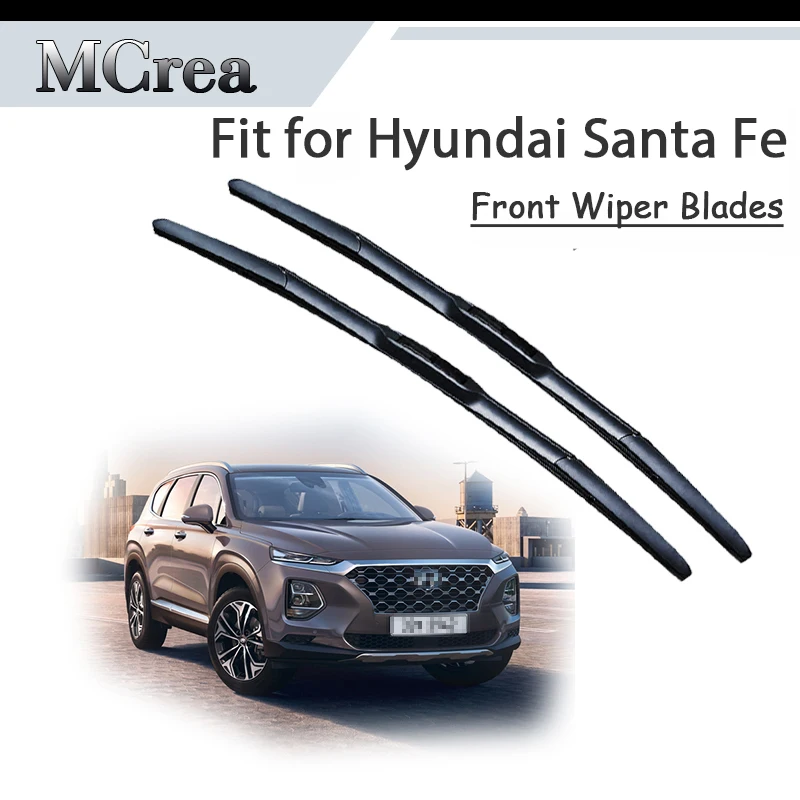 Автомобильные резиновые аксессуары MCrea для переднего лобового стекла Hyundai Santa Fe