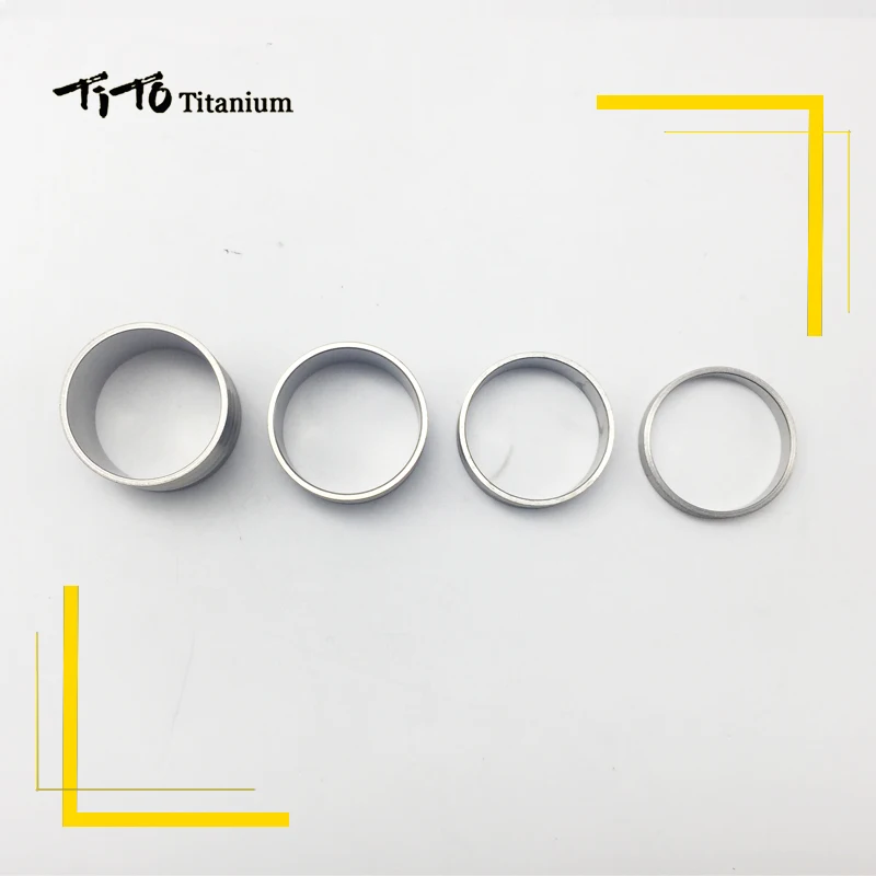 Тито titanium велосипеда arc гарнитуры Стволовые Распорки 5/10/15/20 мм рулевая колонка велосипеда spacer наушники шайбы